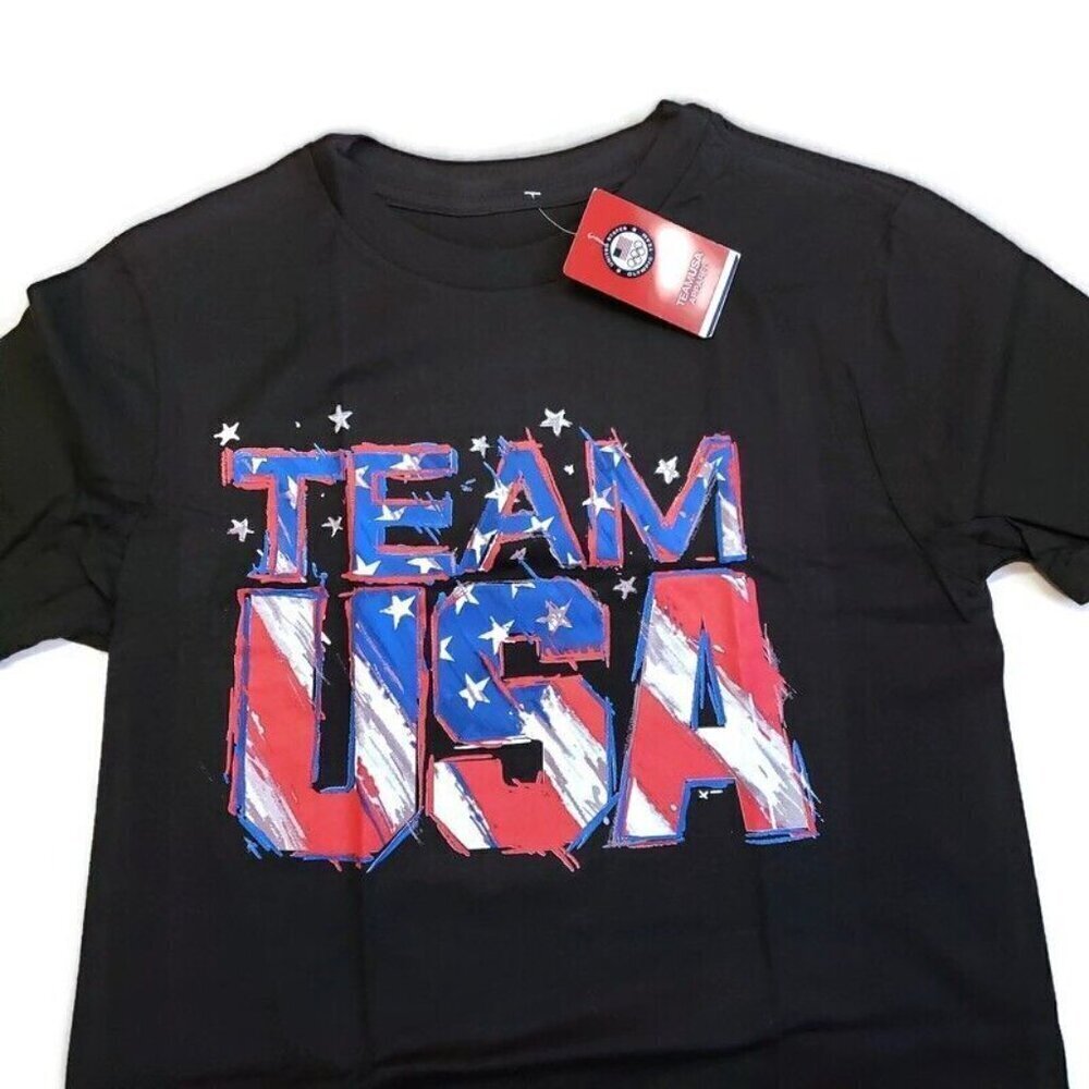 Lot of 10 USOC Team USA Star Team Youth Medium (5/6) Unisex Short Sleeve TShirt - Picture 3 of 7